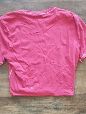 Lululemon Pink Athletic Tee